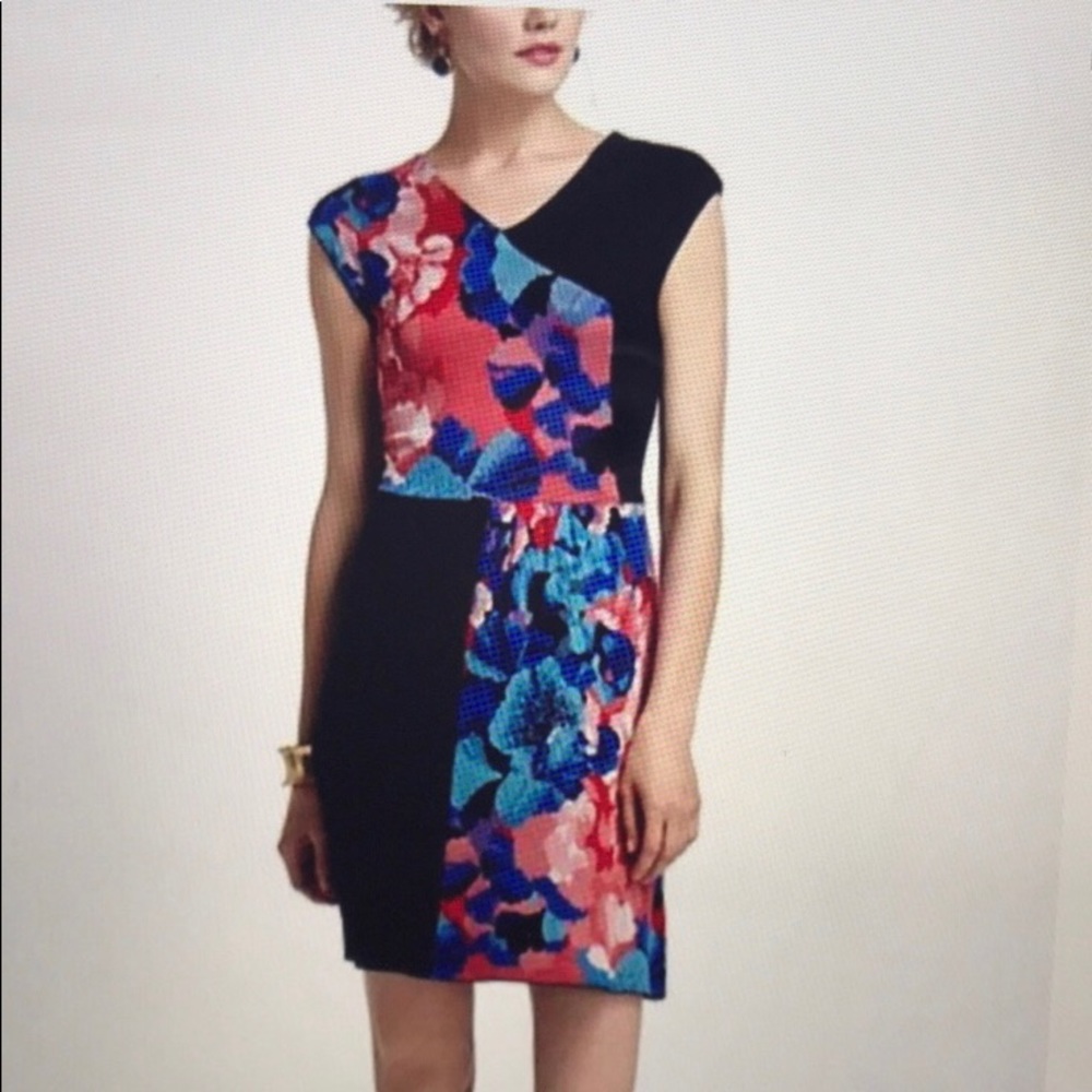 ANTHROPOLOGIE Leifsdottir Floral Dress